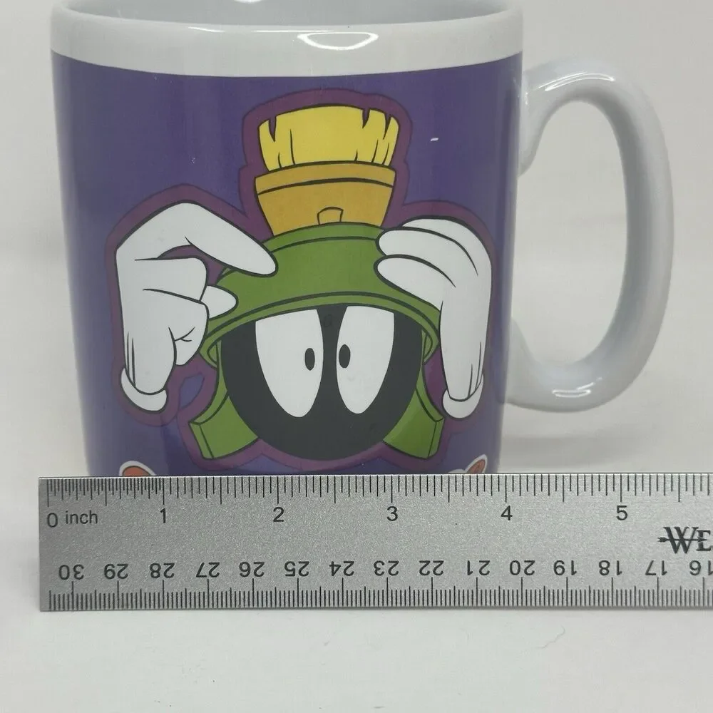 Vintage Marvin the Martian Mug SPACE CASE Warner Bros. 1996 24 oz. LARGE